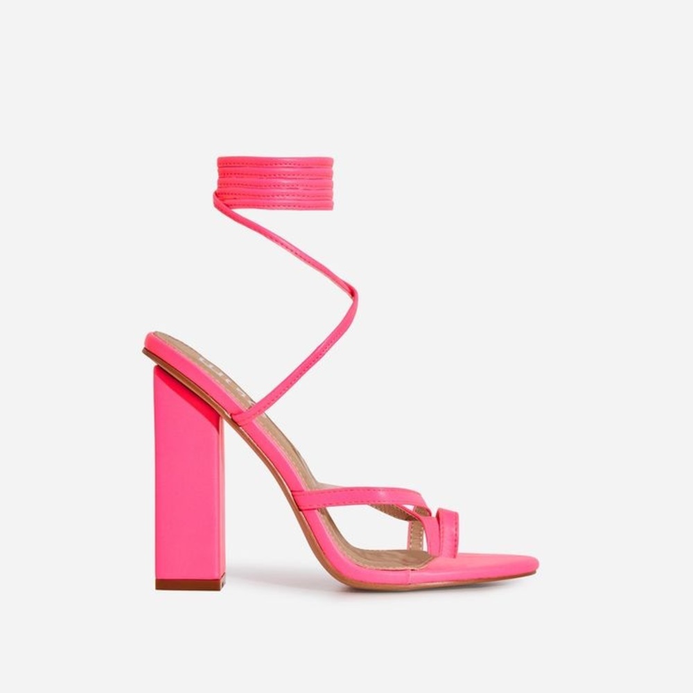 ELSA | LACE UP HEELS